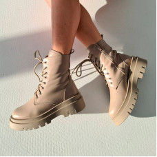 Черевики Rebels Beige З ХУТРОМ