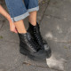 Черевики Skytrekker Leather Black Platform