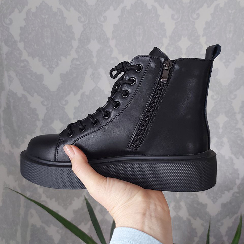Черевики Essence Leather Black