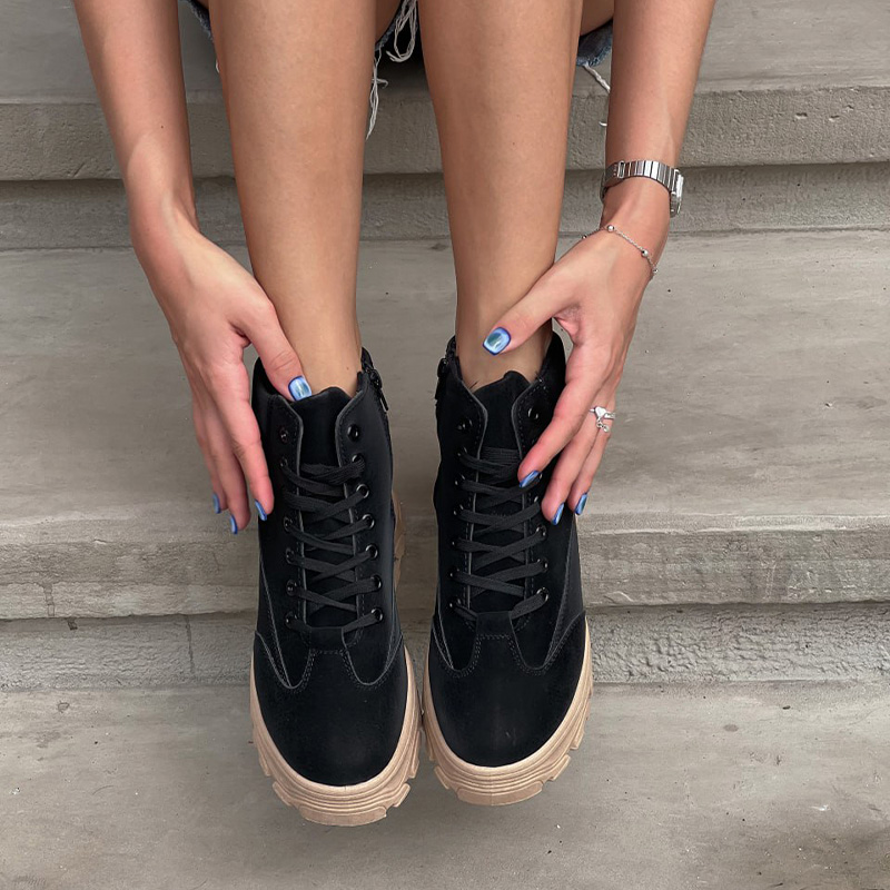  Черевики Outback Nubuk Black 