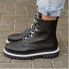 Черевики Summit High Leather Black White