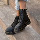 Черевики Wild Leather Black З ХУТРОМ