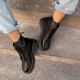 Черевики Wild Leather Black З ХУТРОМ