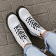 Черевики Wild Leather White З ХУТРОМ