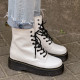 Черевики Wild Leather White З ХУТРОМ