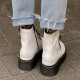 Черевики Wild Leather White З ХУТРОМ