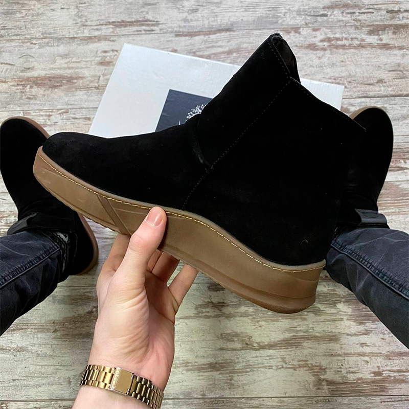 Черевики Ridge Suede Black З ХУТРОМ