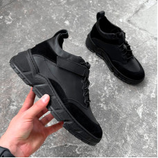 Черевики Void Leather Black