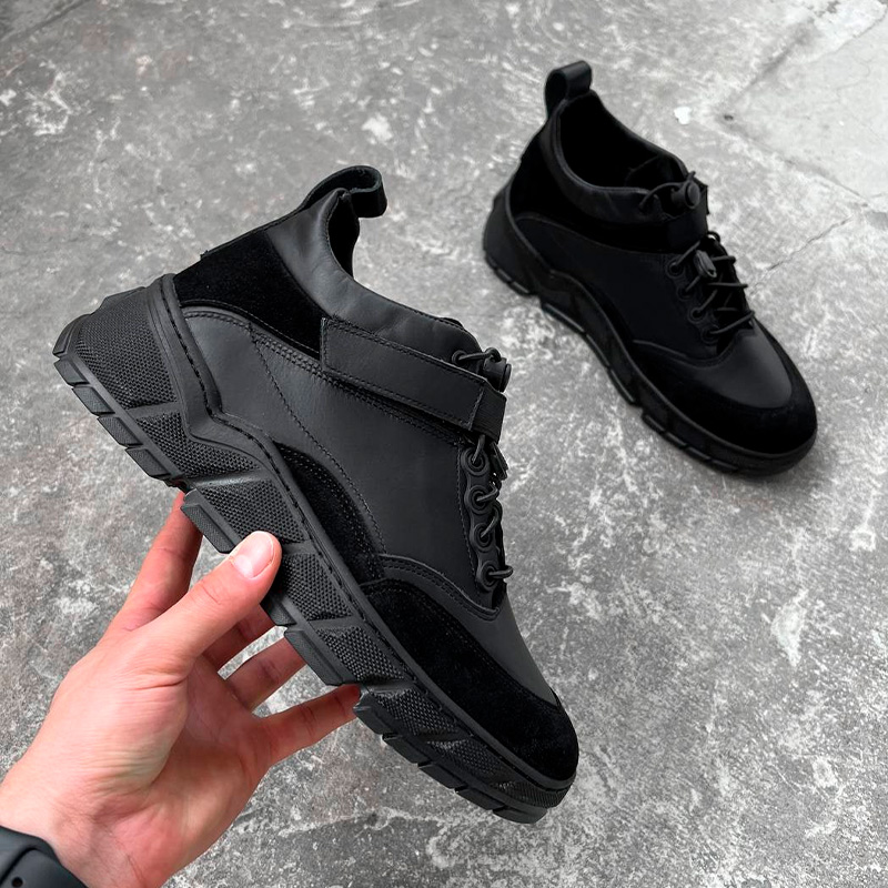 Черевики Void Leather Black