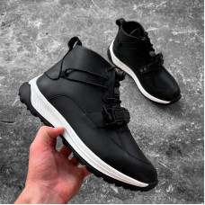 Черевики Step Black White З ХУТРОМ
