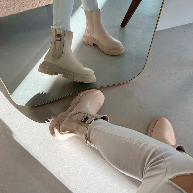 Челсі Botena Beige Fur
