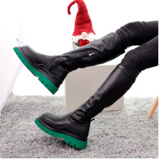 Чоботи Step Haven High Black Green