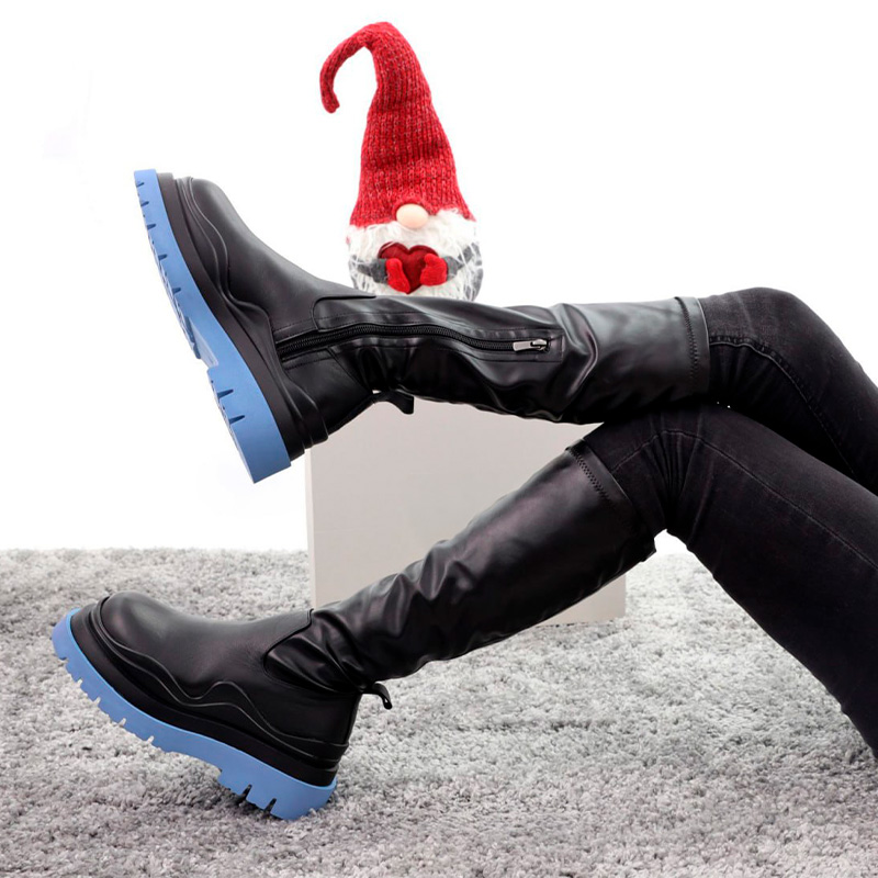Чоботи Step Haven High Black Blue
