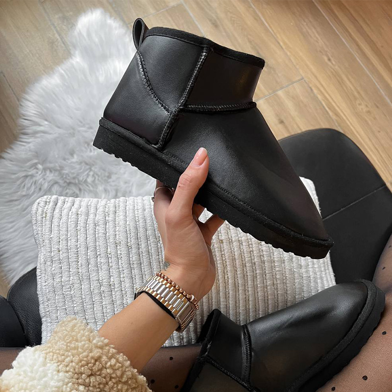 Черевики Fashion Ultra Mini Leather Black