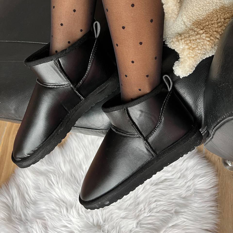 Черевики Fashion Ultra Mini Leather Black