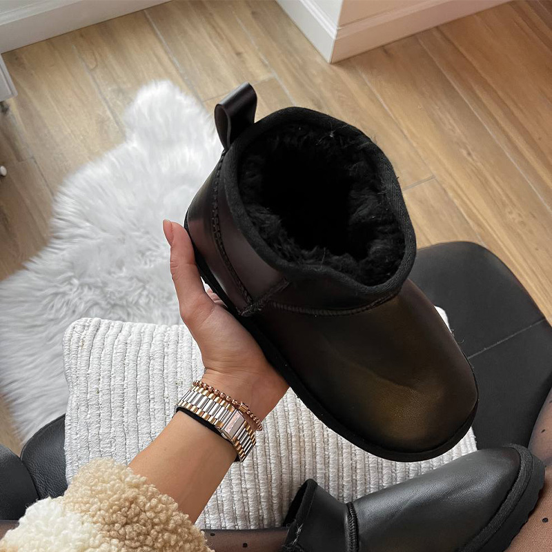 Черевики Fashion Ultra Mini Leather Black