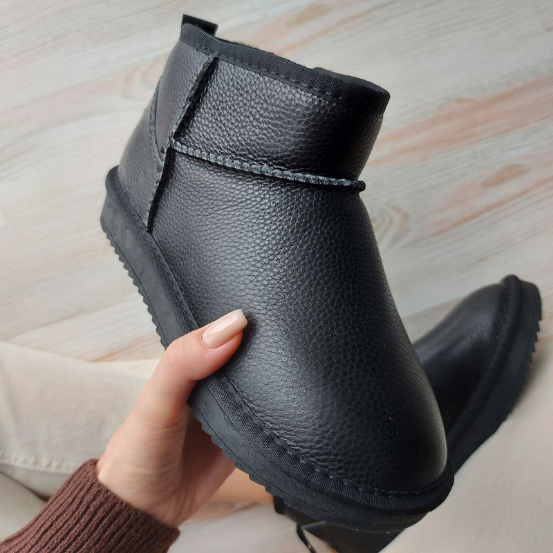 Черевики Fashion Leather Black