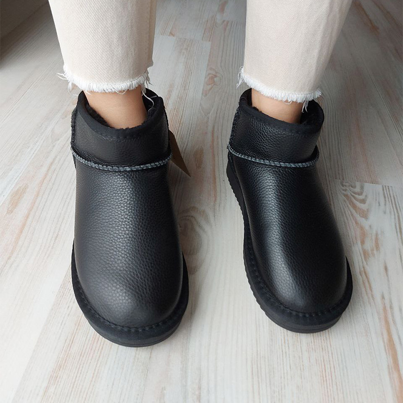 Черевики Fashion Leather Black