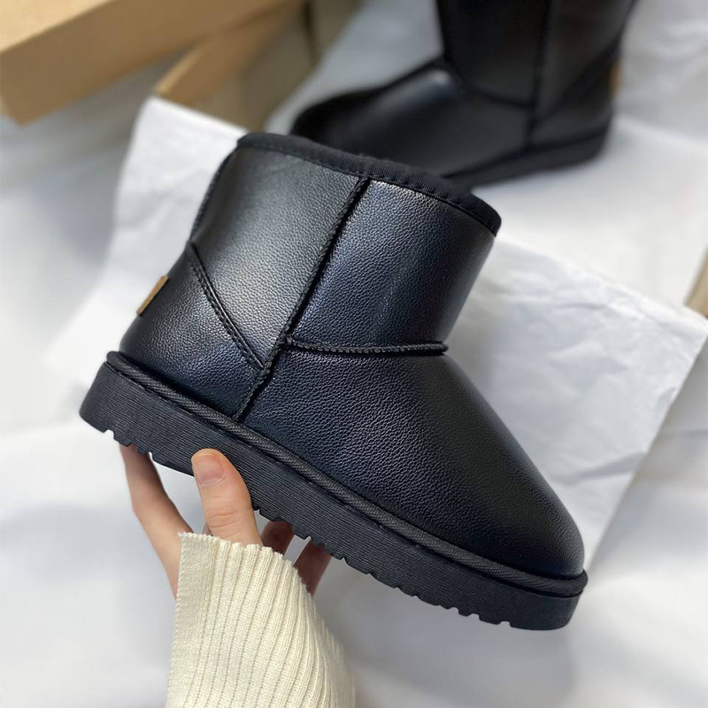 Черевики Fashion Mini Leather Black