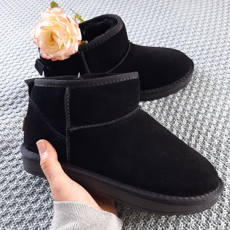 Черевики Fashion Mini Suede Black