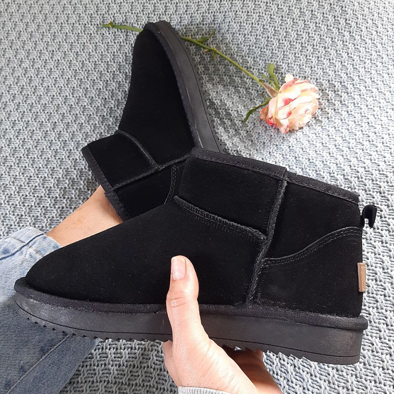 Черевики Fashion Mini Suede Black