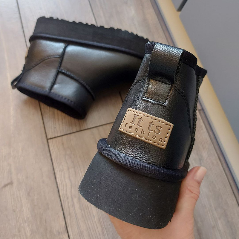 Черевики Fashion Ultra Mini Leather Platform Black