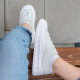 Кеди Casual Leather Grey White