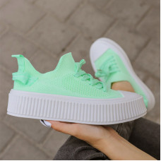 Кеди Flattrail Green White