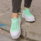 Кеди Flattrail Green White