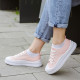 Кеди Casual Leather Pink White