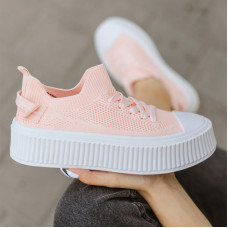 Кеди Flattrail Pink White