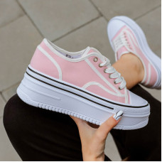 Кеди Simplemove Platform Pink White