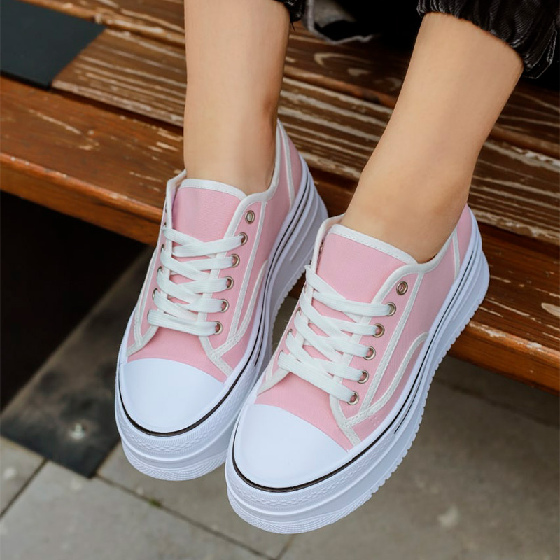 Кеди Simplemove Platform Pink White