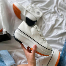 Кеди Run Low White