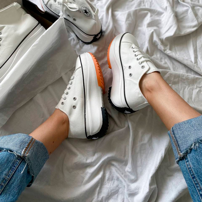 Кеди Run Low White