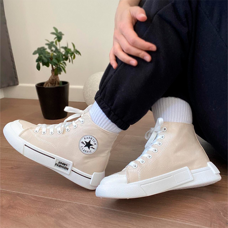 Кеди Stur High Beige