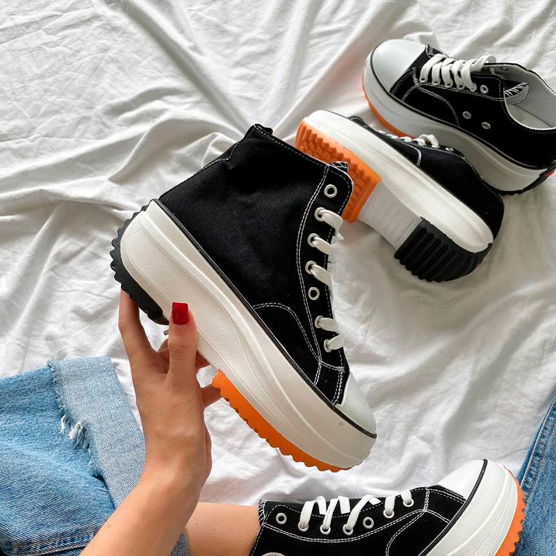 Кеди Starstep High Black White