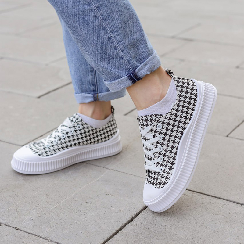 Кеди Pace Glow Black White