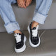 Кеди Flat Motion Black White