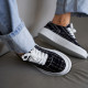 Кеди Flat Motion Black White