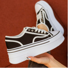 Кеди Elevate Step Black White