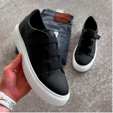 Кеди Luxestride Black White