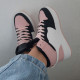 Кросівки Pure Flex Mid Pink White Black З ХУТРОМ