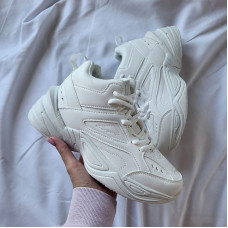 Кросівки 2MK Total White З ХУТРОМ