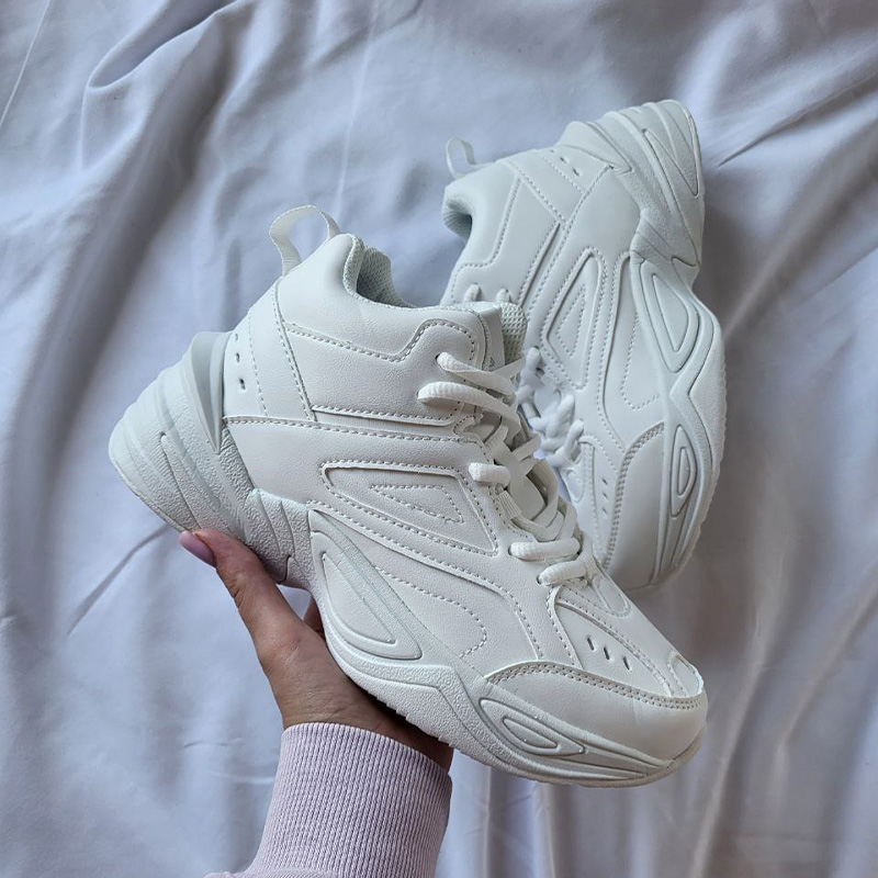 Кросівки 2MK Total White З ХУТРОМ