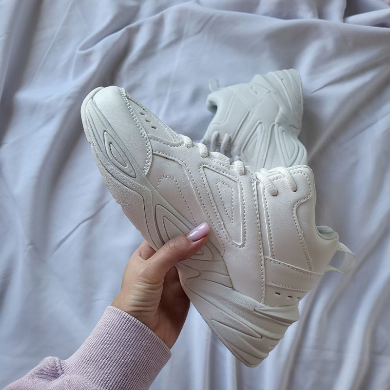 Кросівки 2MK Total White З ХУТРОМ