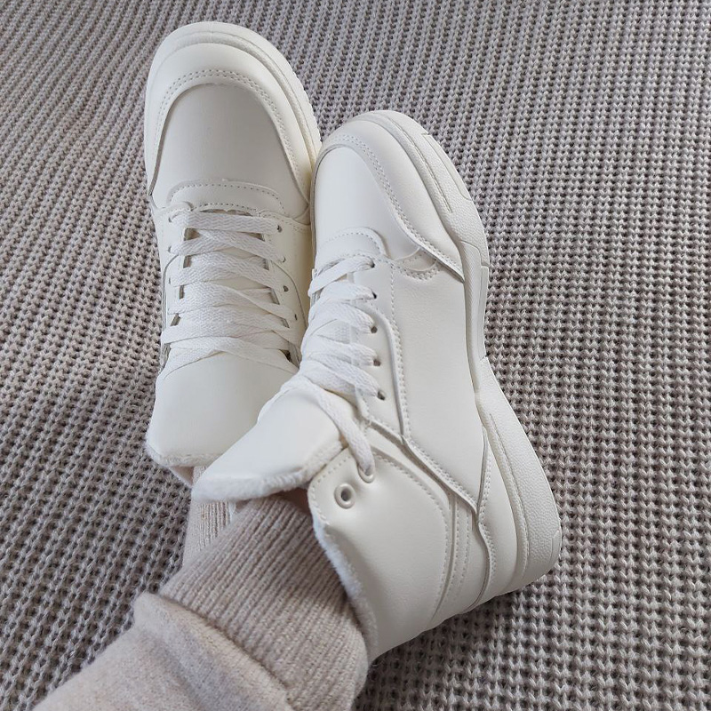 Кросівки Pure Flex Mid Total White З ХУТРОМ