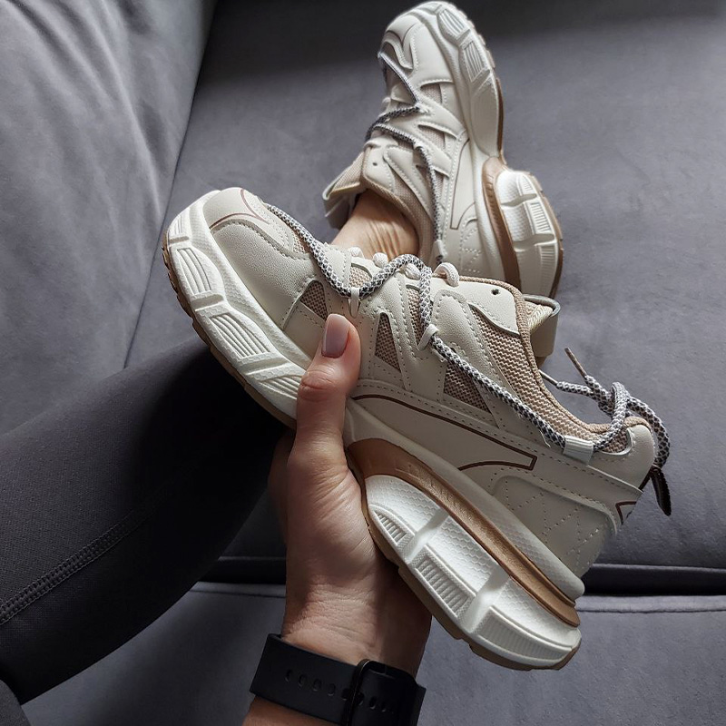 Кросівки Mesh Stride Beige