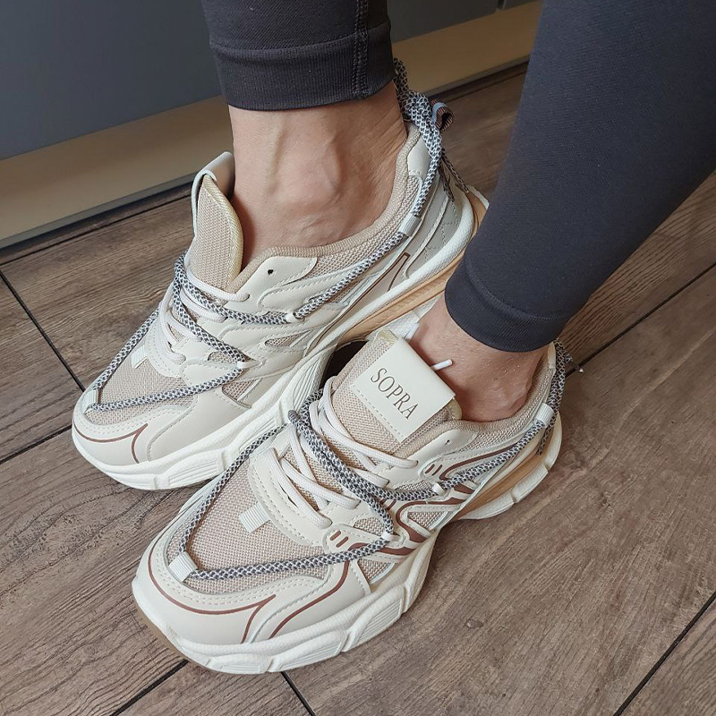 Кросівки Mesh Stride Beige
