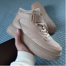 Кросівки Pure Guard Mid Beige З ХУТРОМ